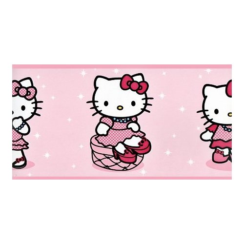 Cute Hello Kitty Wallpaper Border
