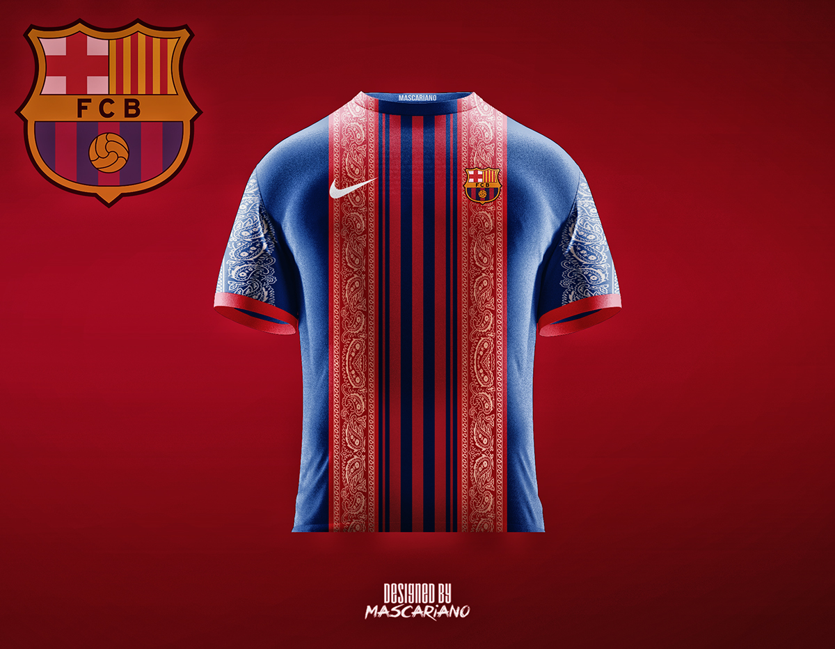 F C Barcelona Concept Kit On