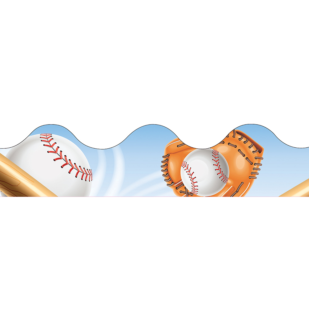 Bulletin Board Trim Classroom Borders Baseball