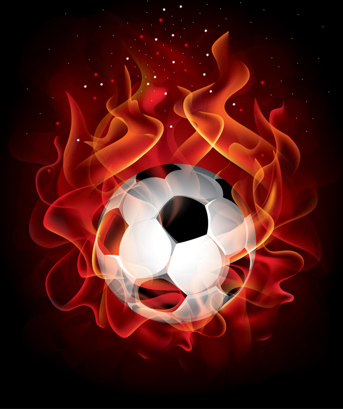 Soccer Fire Background Bing Gallery
