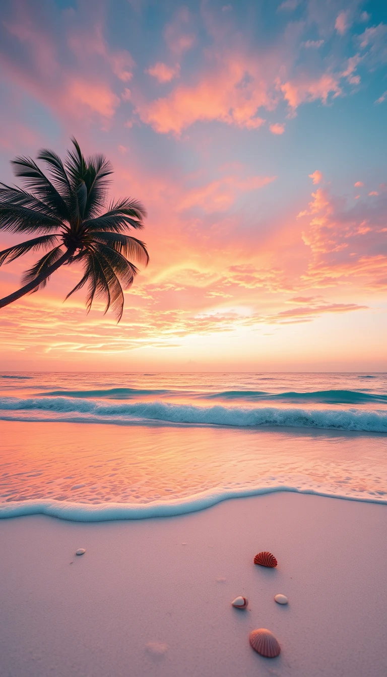 Background For Mobile Of Beach