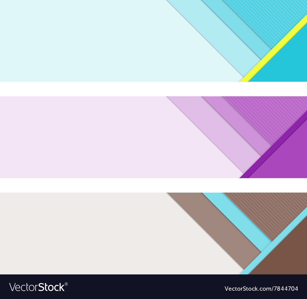 Material Design Background Layout Royalty Vector Image