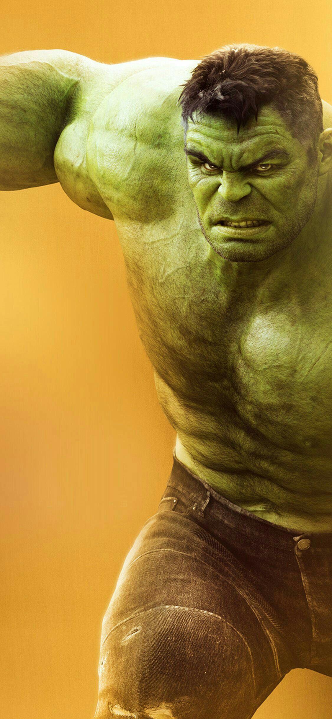 Somebody tried to check on the Hulk by holding him HD wallpaper download