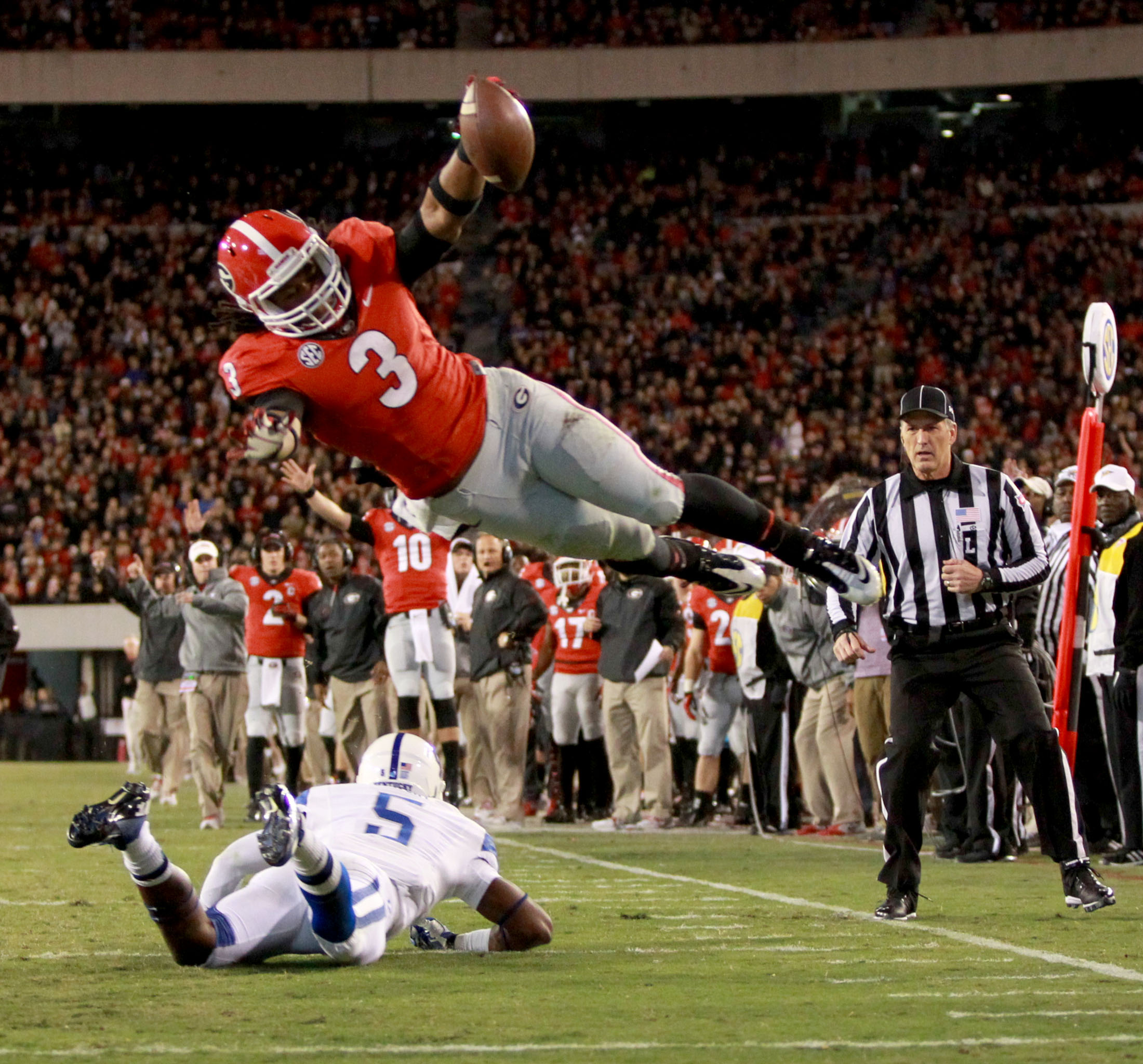 Georgia S Todd Gurley Aiming To Finish Strong Ajc