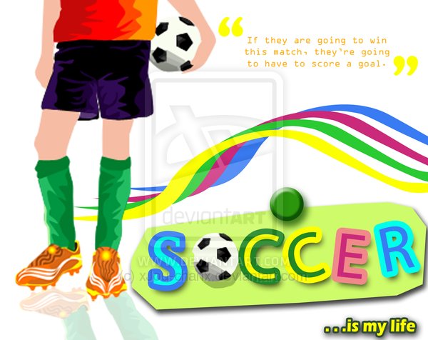 Soccer Is Life Wallpaper By Xjou Chanx