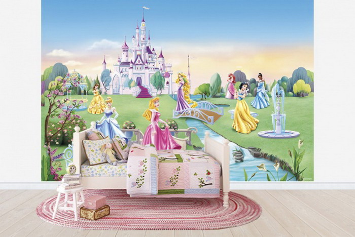 Princess Wall Mural2 Disney Murals Perfect For Childrens Playroom