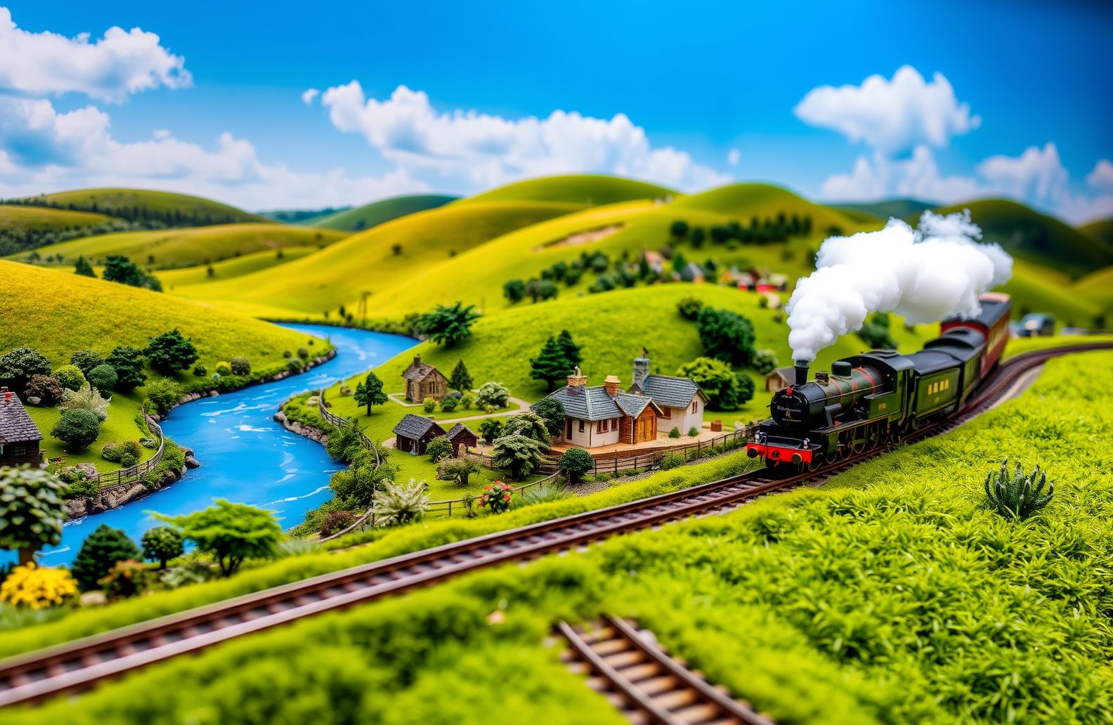 🔥 [50+] Model Railroad Backdrops Wallpapers | WallpaperSafari