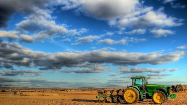 Ford Tractor in the field desktop background   HD Wallpaper 1080p