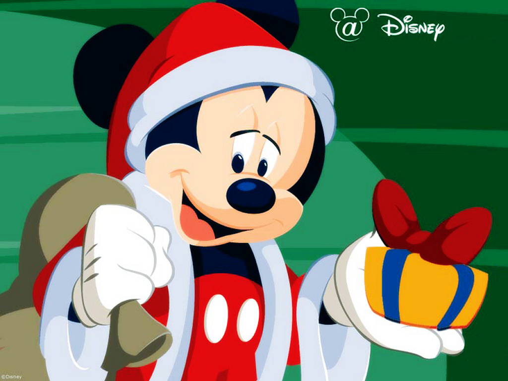 Gratis Fondo De Pantalla Dibujos Animados Mickey Feliz Navidad