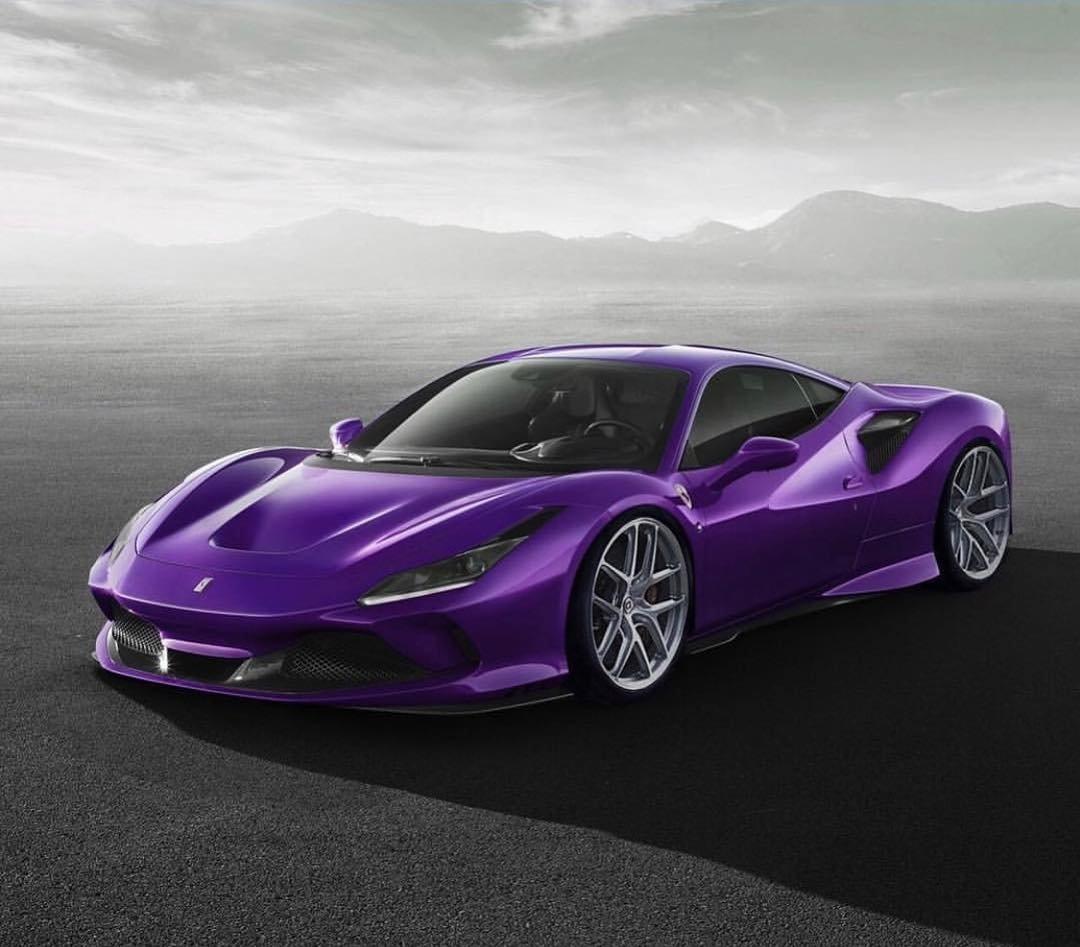 Motor Mag On X The New Ferrari F8 Tributo In Purple