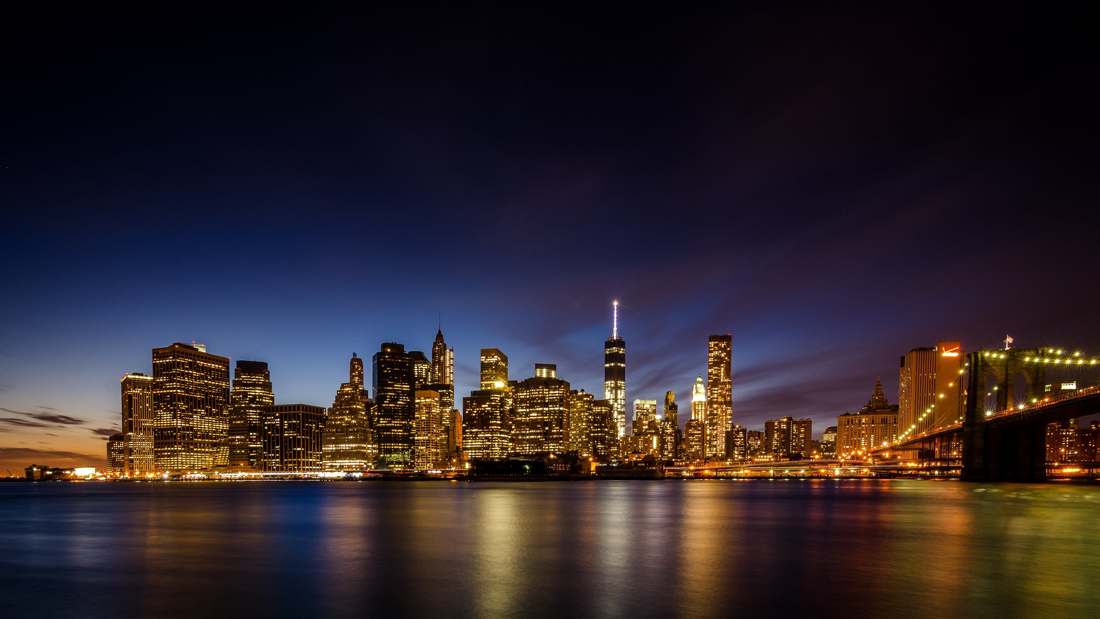 4k New York City Night Wallpaper