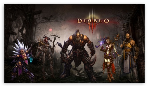 Diablo3 Single Screen HD Desktop Wallpaper High Definition Mobile