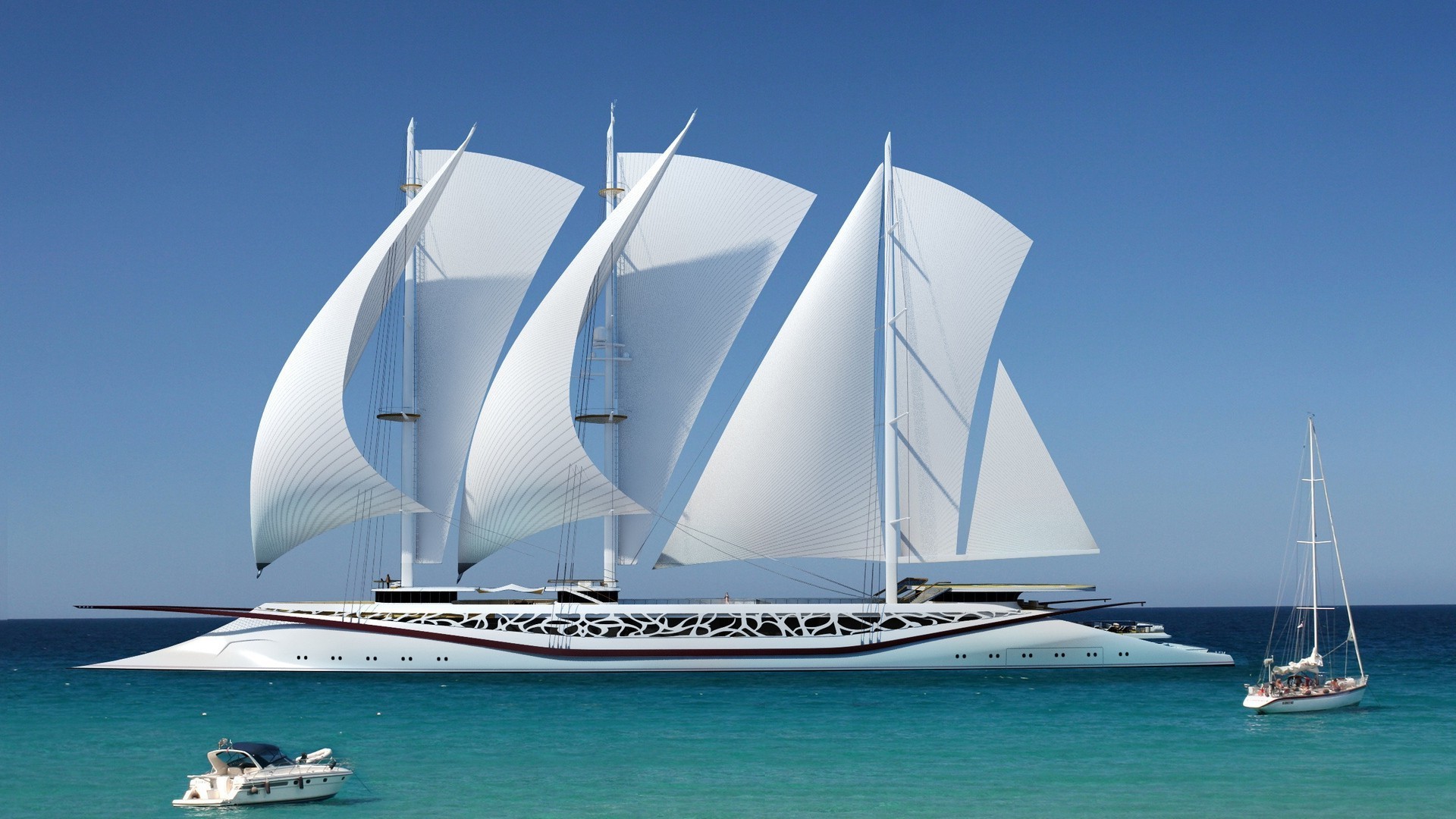 HD Sailing Wallpaper