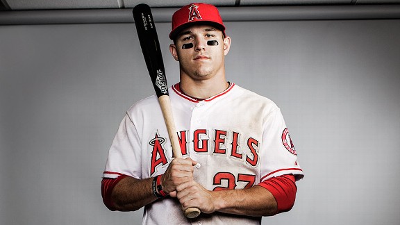 Mike Trout Baseball Player Image