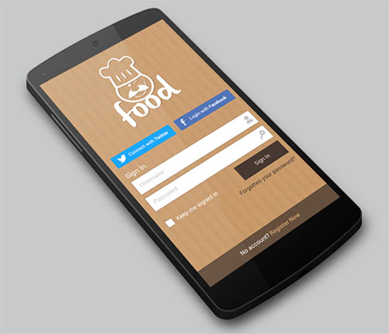 Design Templates For Android Apps Sample