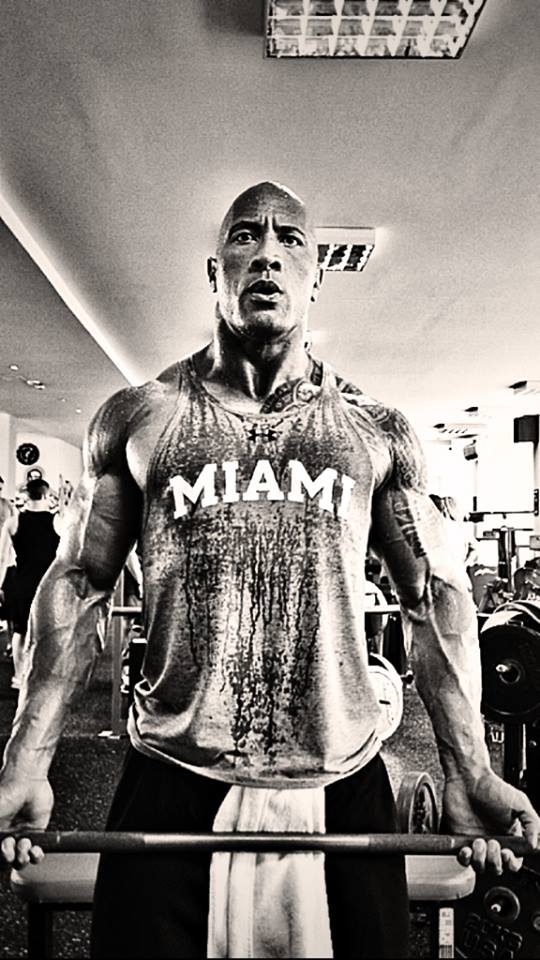 Be willing to outwork your competitors   Dwayne The Rock