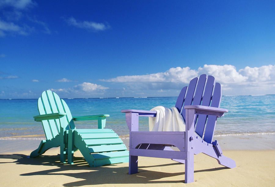 Beach Chairs On Sale Fineartamerica Featured Colorful