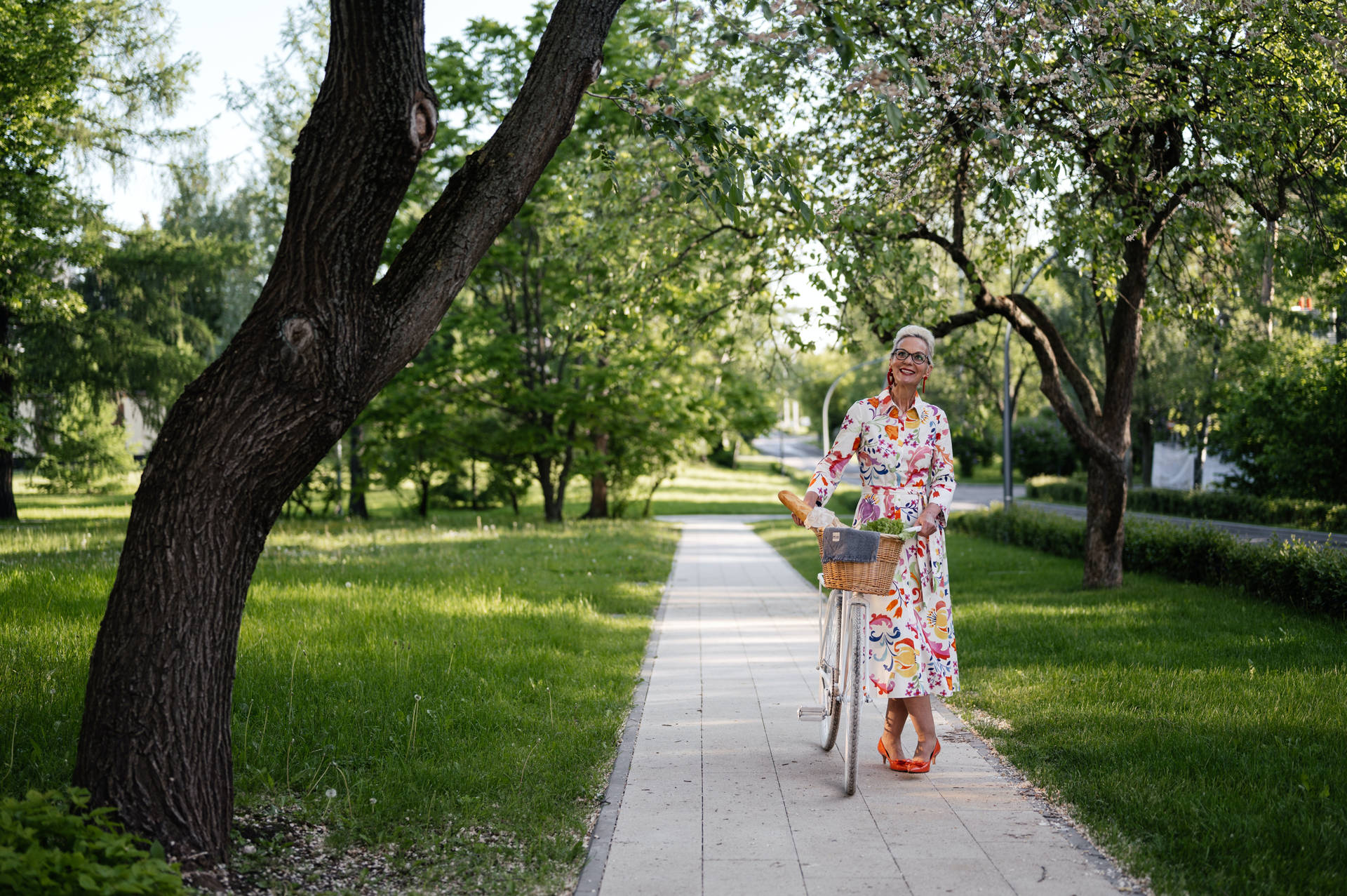 Mature Woman Wallpaper