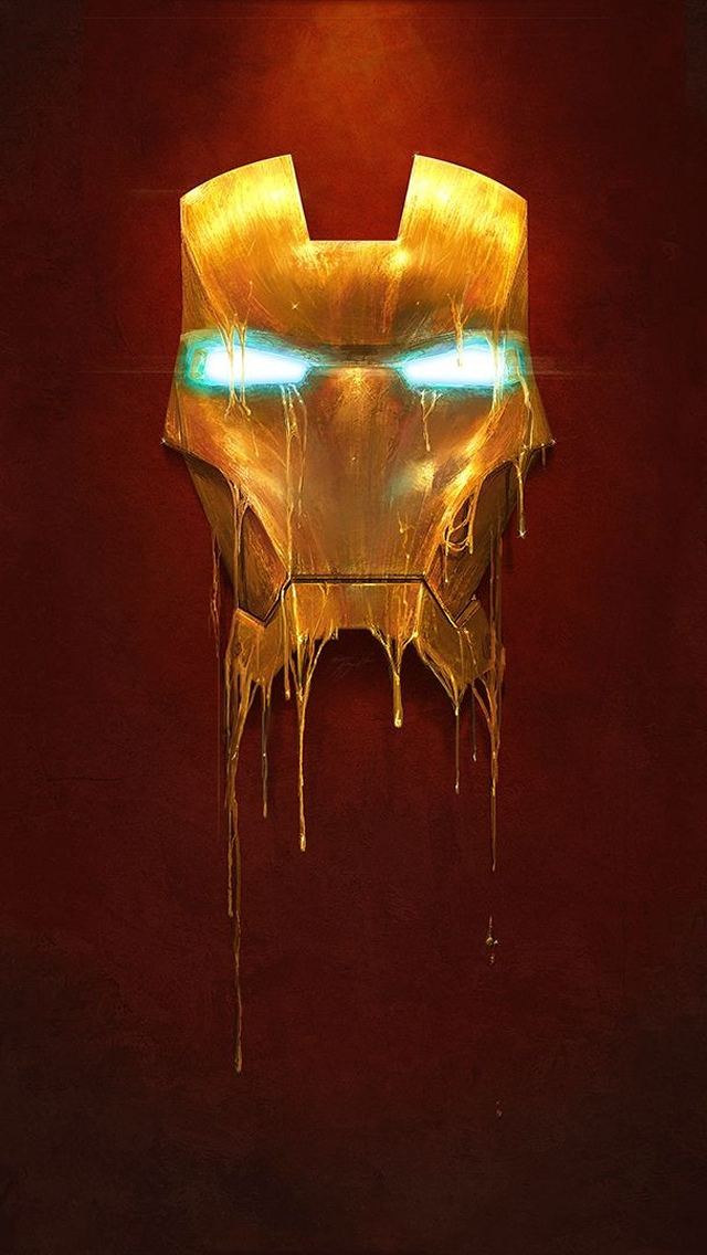 Iron Man Mask iPhone 5s Wallpaper Download iPhone Wallpapers iPad 640x1136