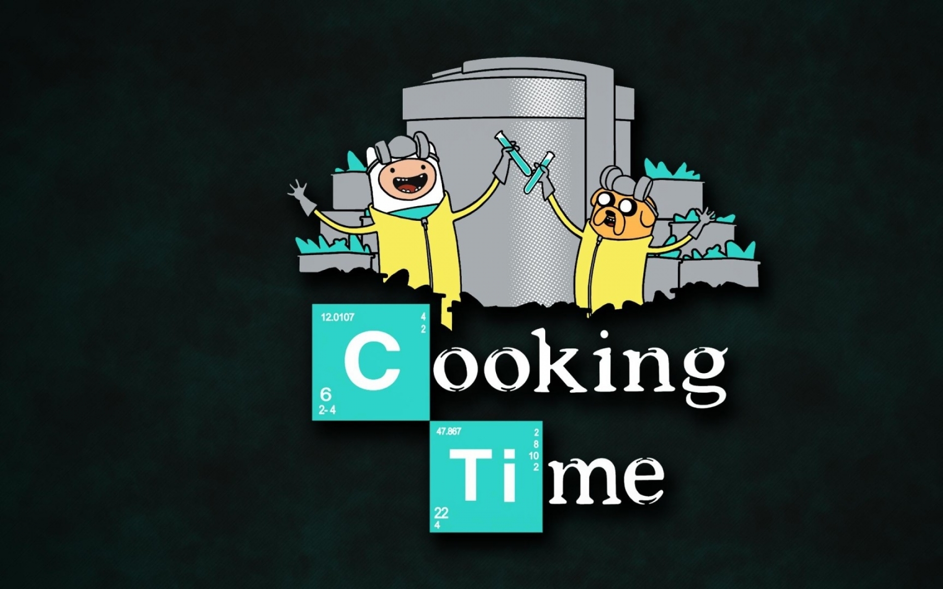 Breaking Bad Adventure Time Heisenberg Wallpaper