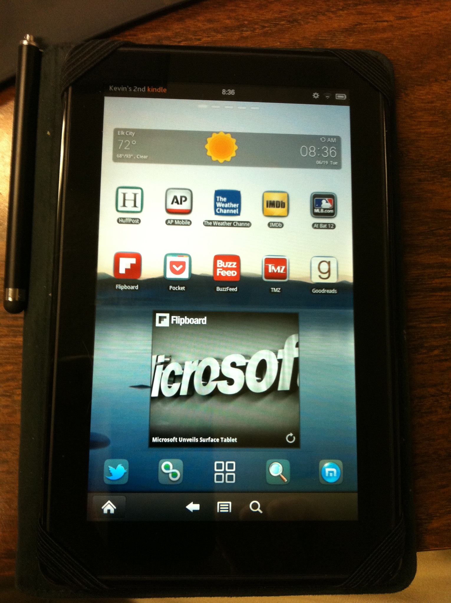 how to change launcher kindle fire