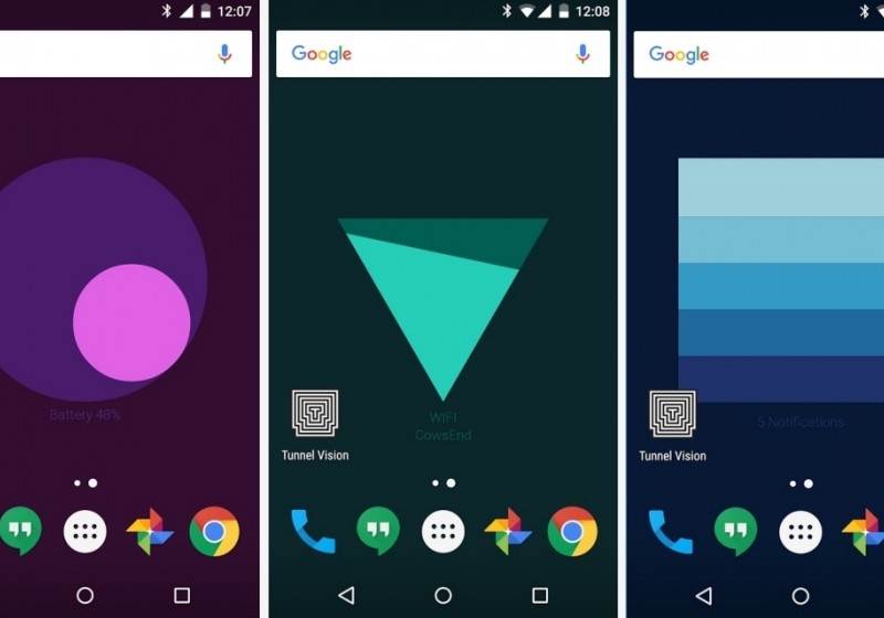 Meter Is A Live Android Wallpaper That Visualizes Battery Life Signal