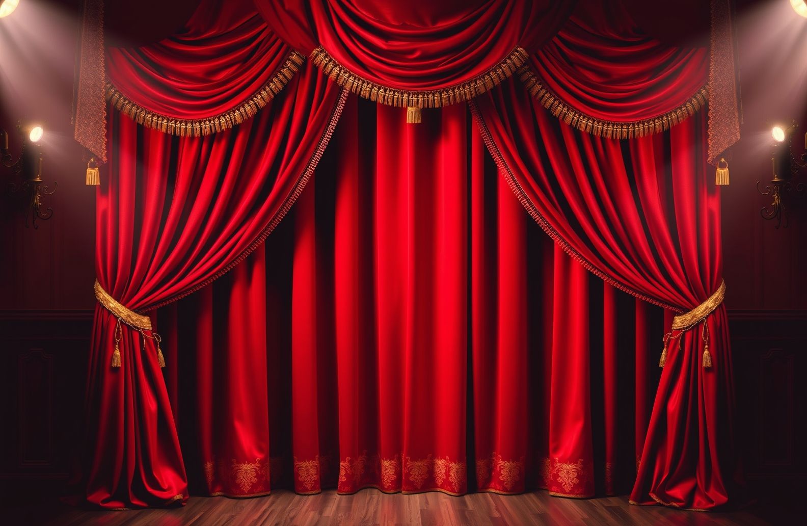 Stage Curtain Wallpaper
