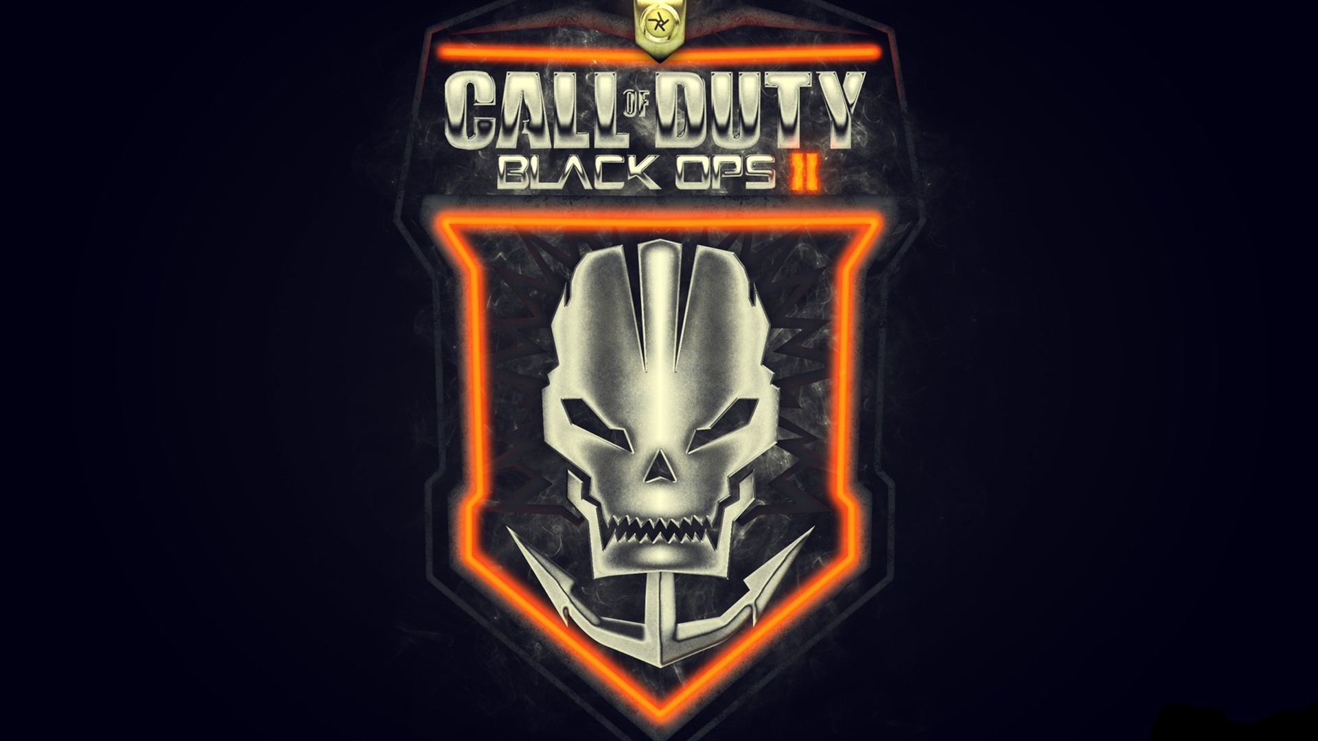 Call Of Duty Black Ops 2 Game Logo Skull 1920x1080 HD Wallpaper Games