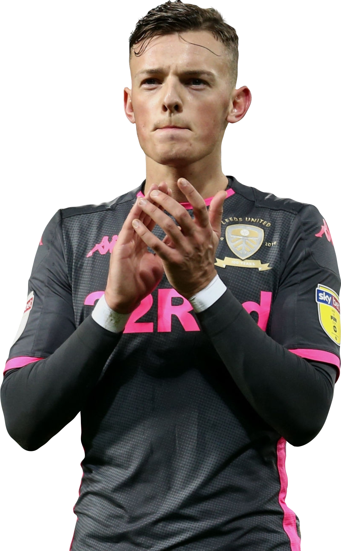 Ben White Leeds United Football Render Wallpaper