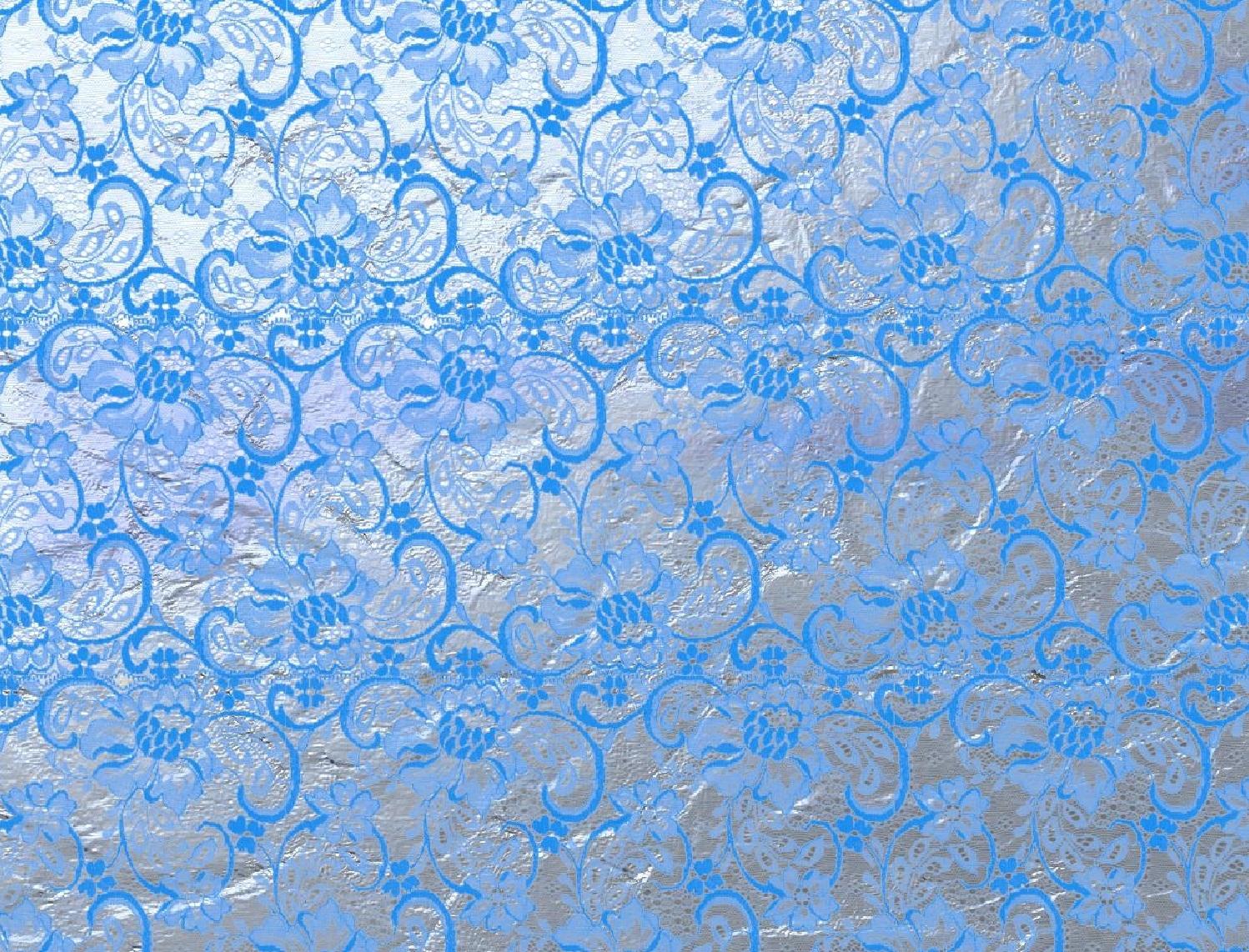 Blue And Silver Pattern Wallpaper HD