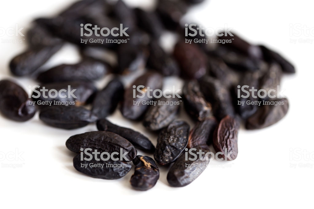 Background Macro Image Of Tonka Beans Stock Photo More Pictures
