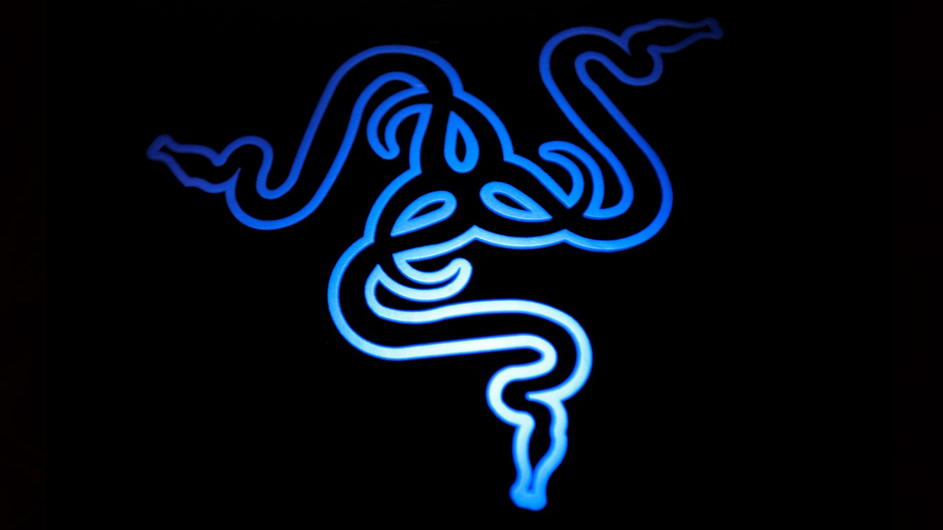 Razer Neon Blue Wallpaper And Background Image