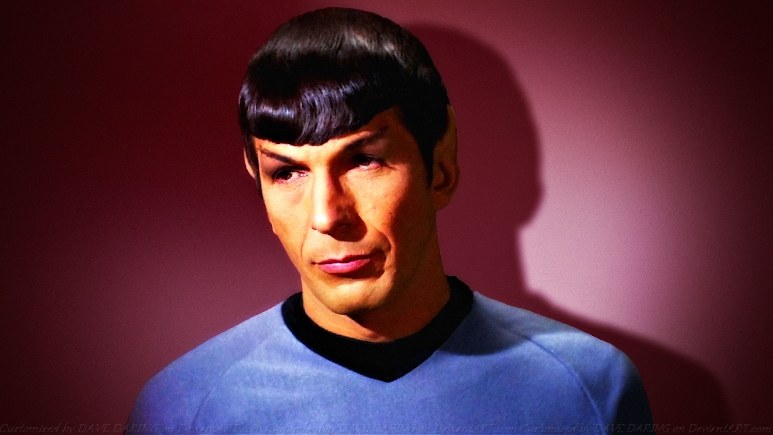 Leonard Nimoy Spock V By Dave Daring Customization Wallpaper People