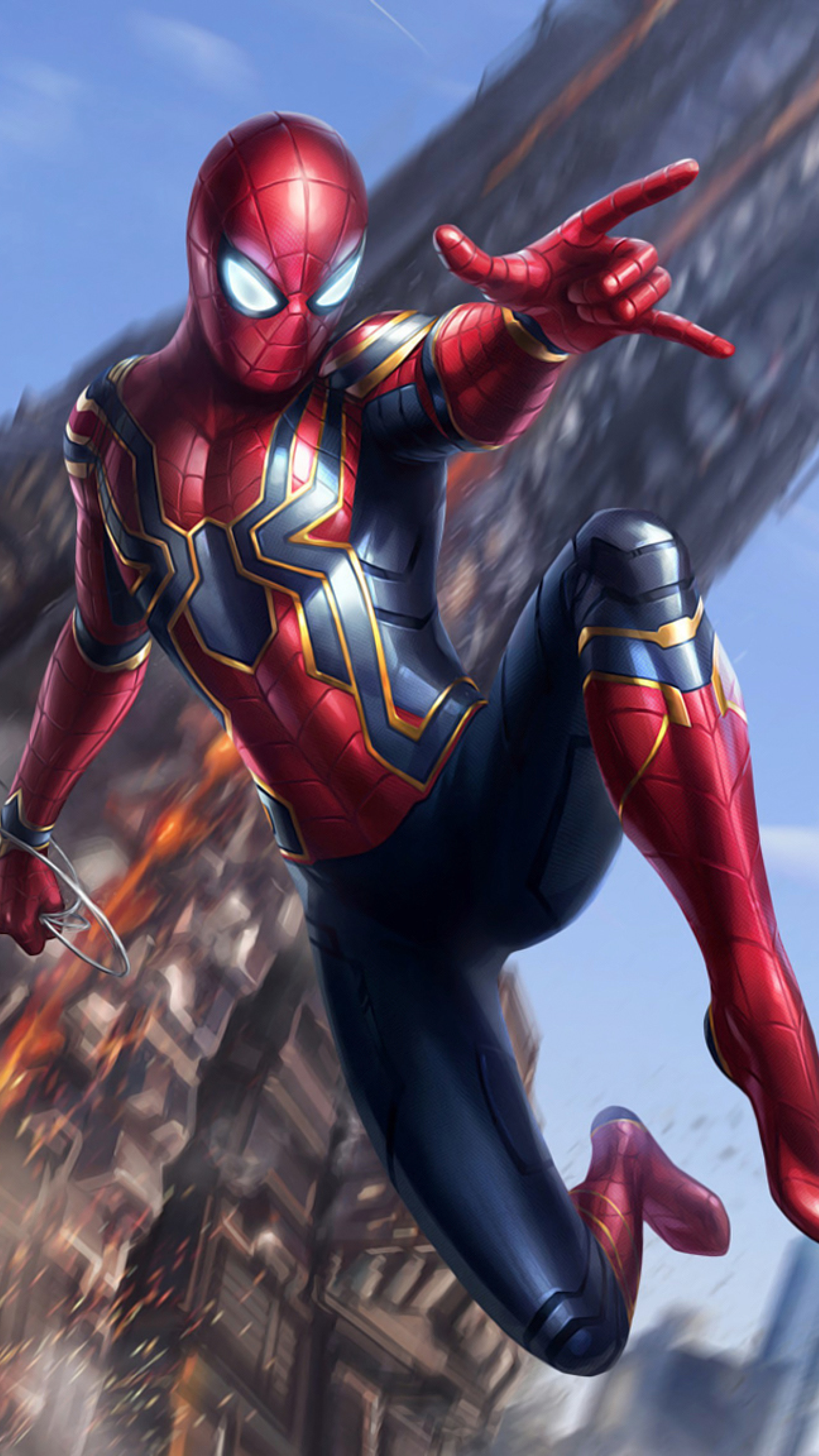 Iron Spider Avengers Infinity War Sony Xperia X Xz Z5
