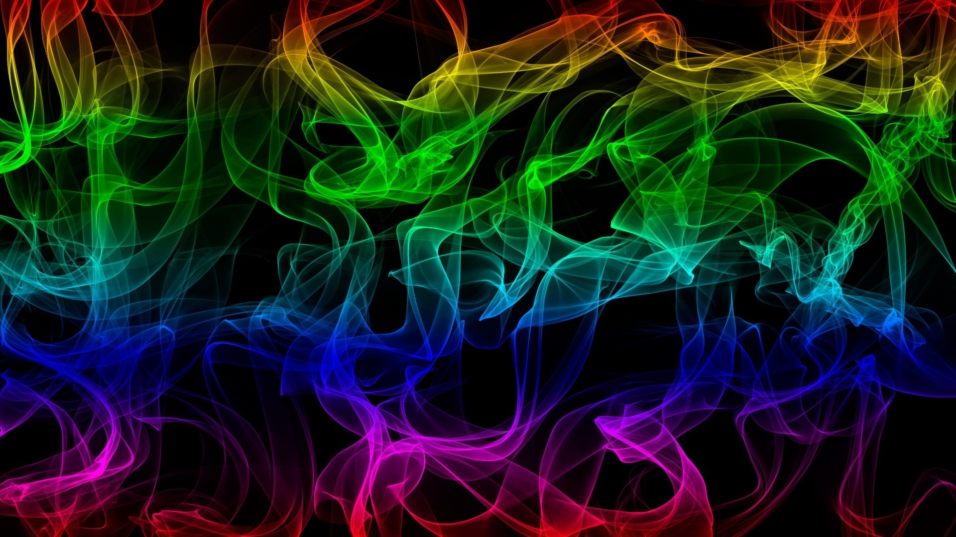 Abstract Rainbow Smoke Desktop Pc And Mac Wallpaper