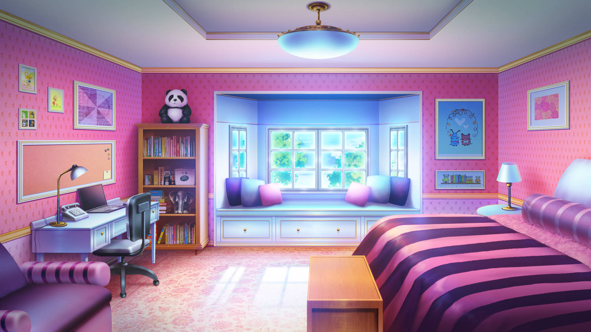 Anime Bedroom Wallpaper