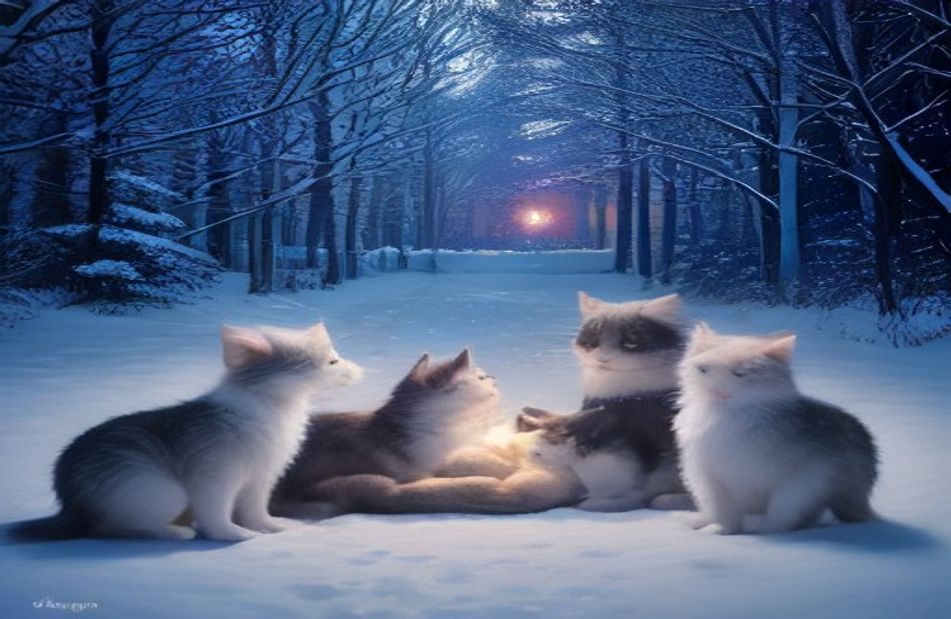 Winter Pet Wallpaper