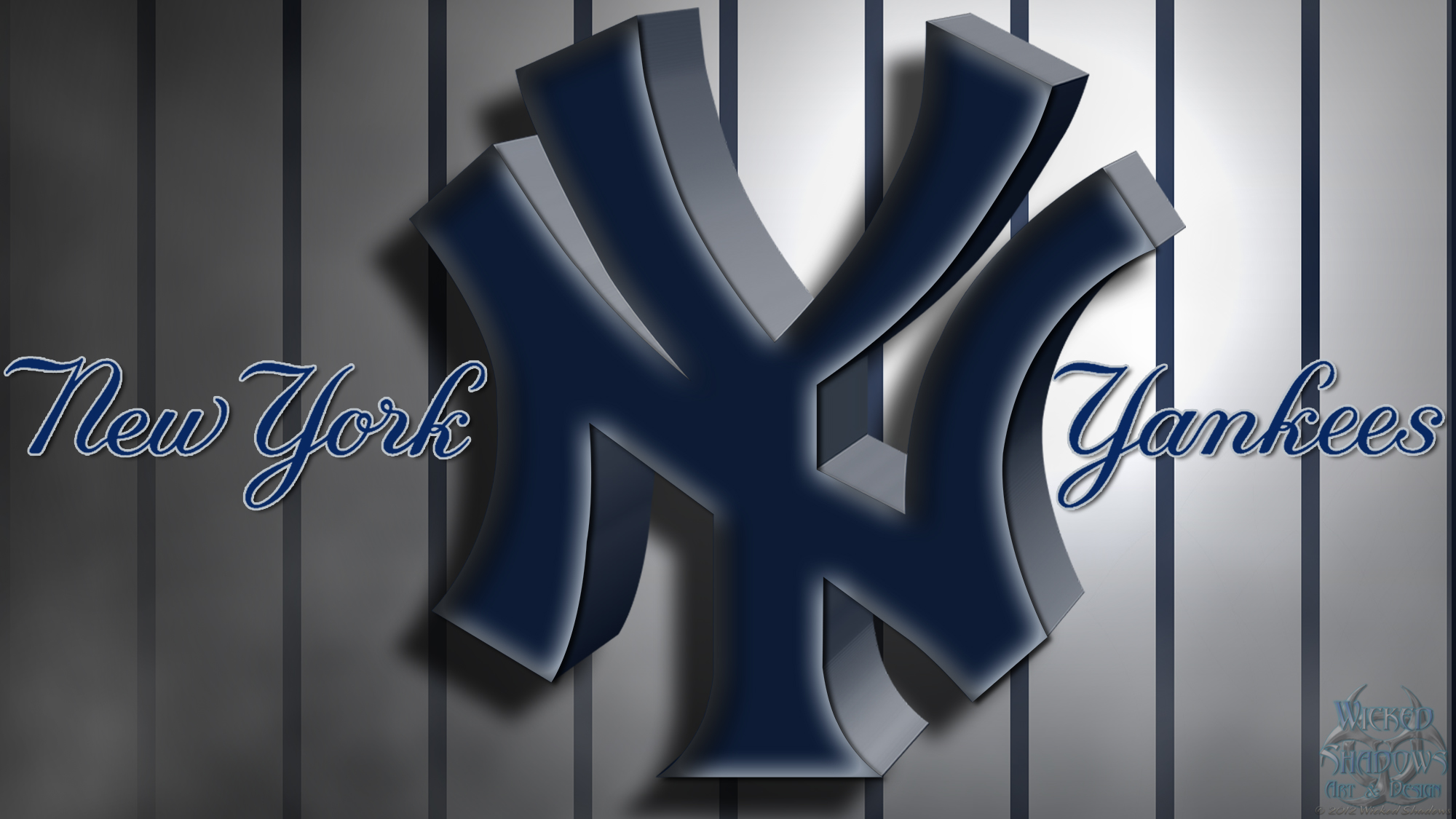 3d Yankees Wallpaper HD Background Desktop