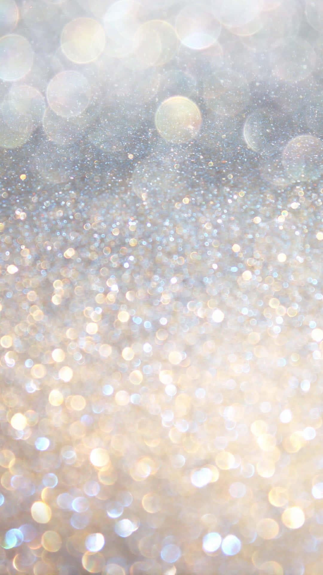 Silver Glitter Background Wallpaper