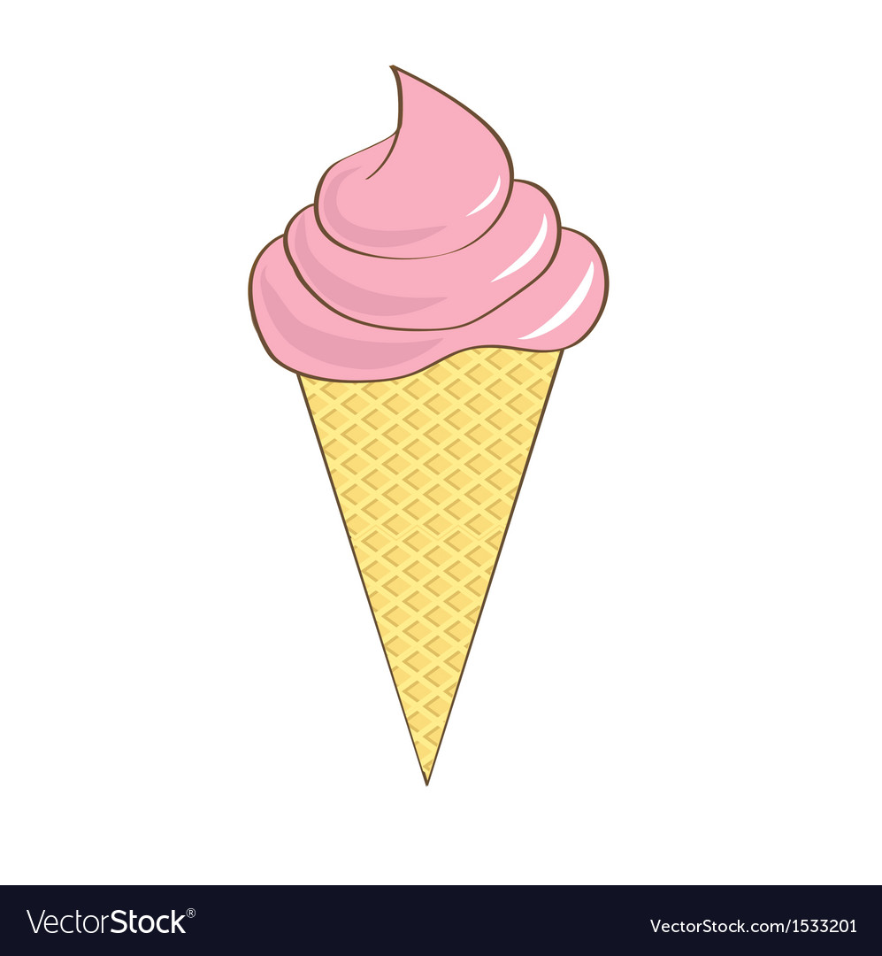 🔥 Free download Soft serve ice cream isolated on white background