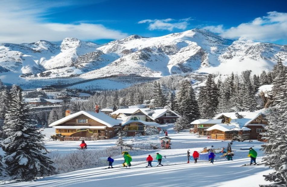 Ski Resort Wallpaper