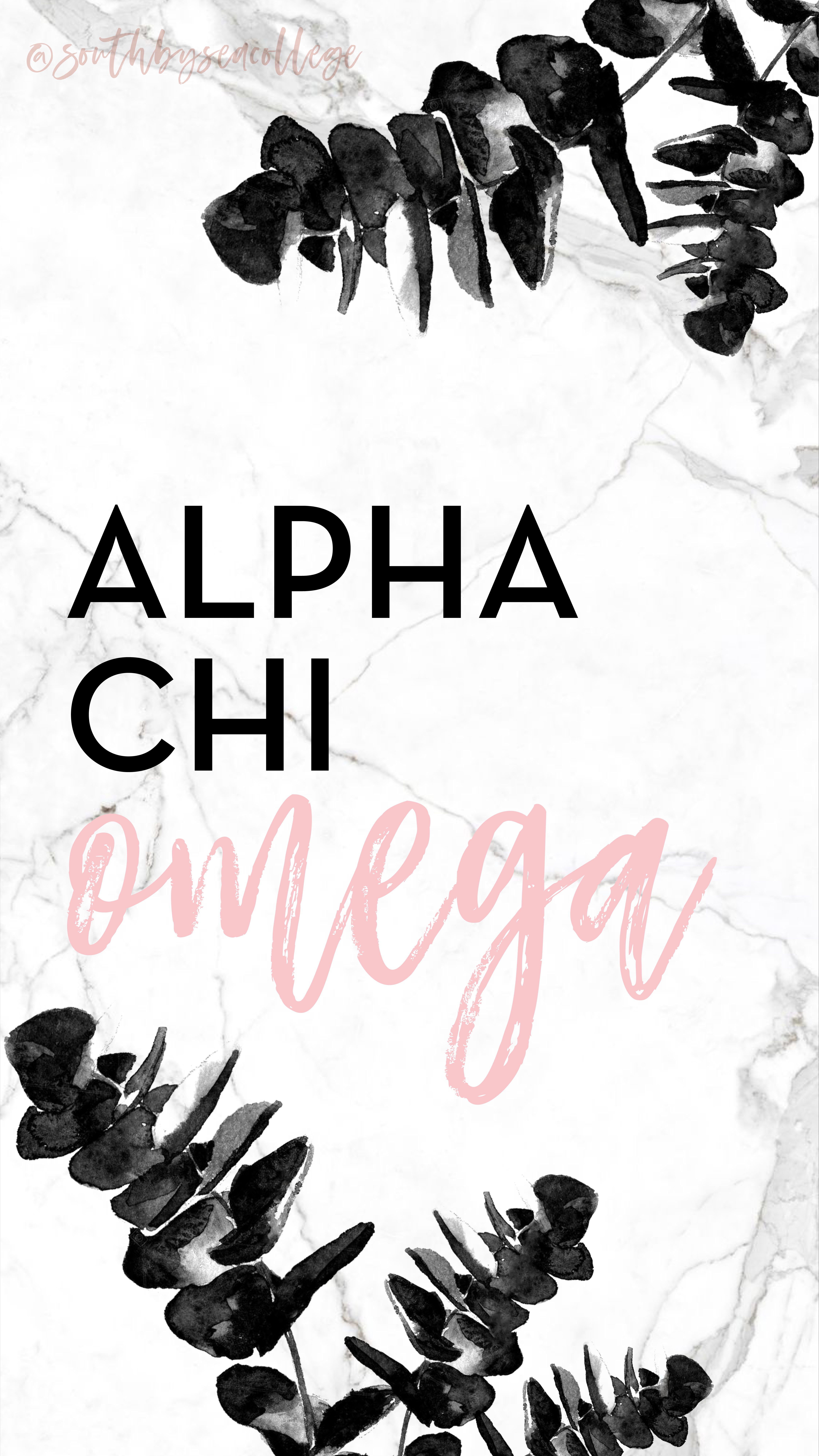 South By Sea Southbyseacollege Alpha Chi Omega Axo A