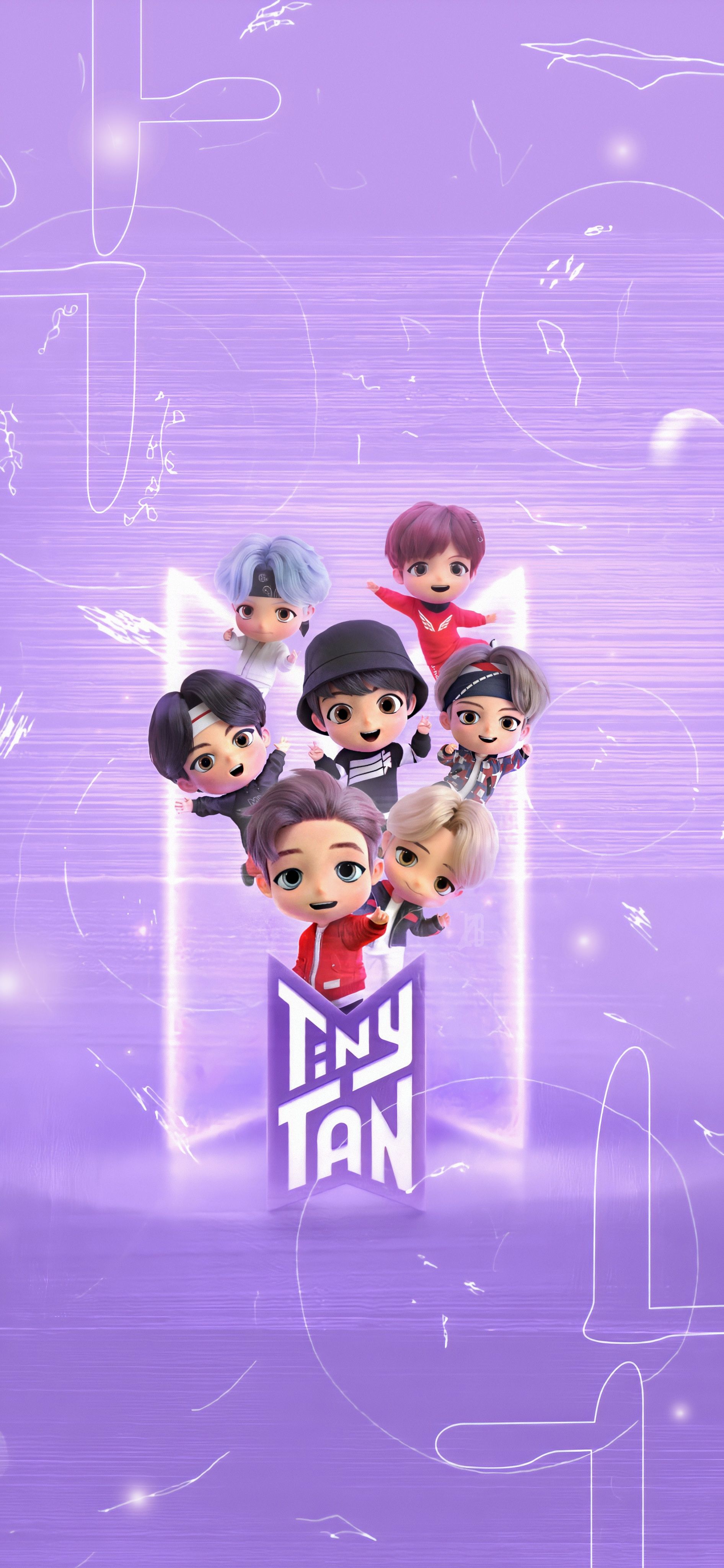 Wallpaper Bts Kartun HD