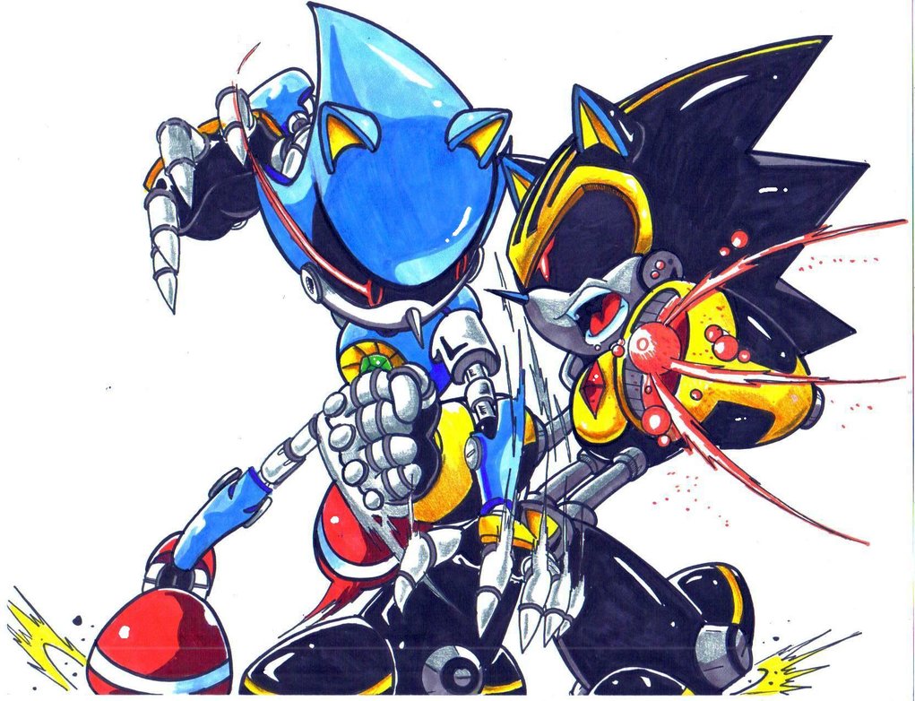 Metal Sonic Vs Shard Cl By Trunks24