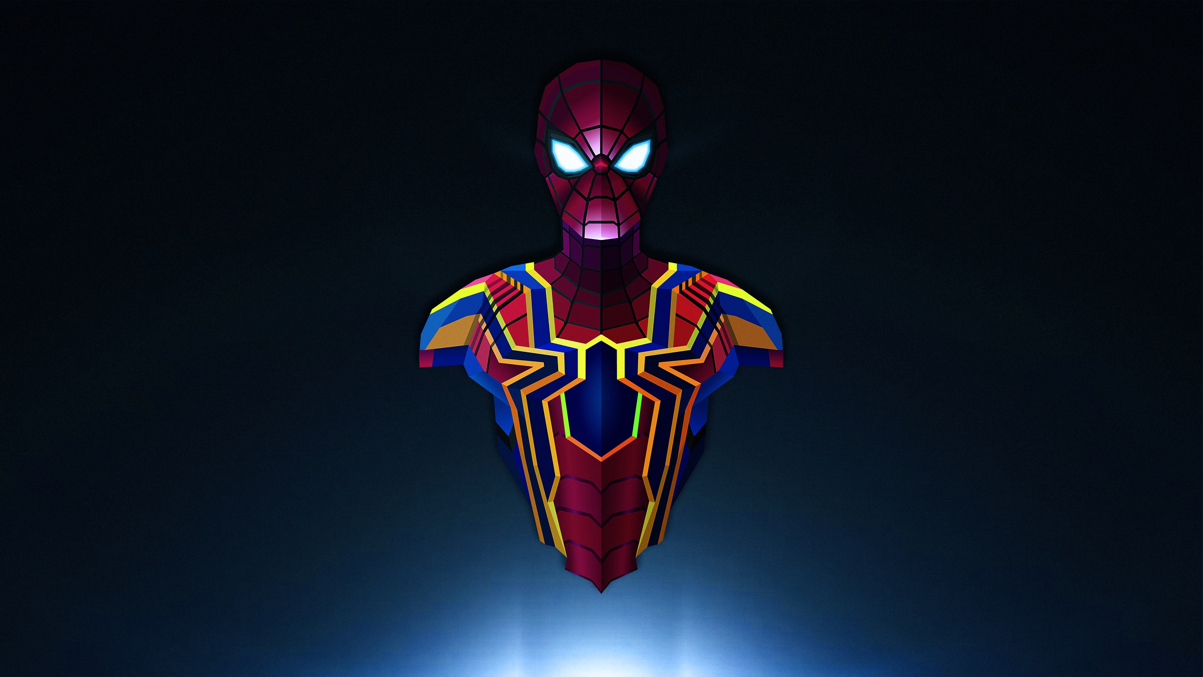 Iron Spider Man Avengers Infinity War 4k