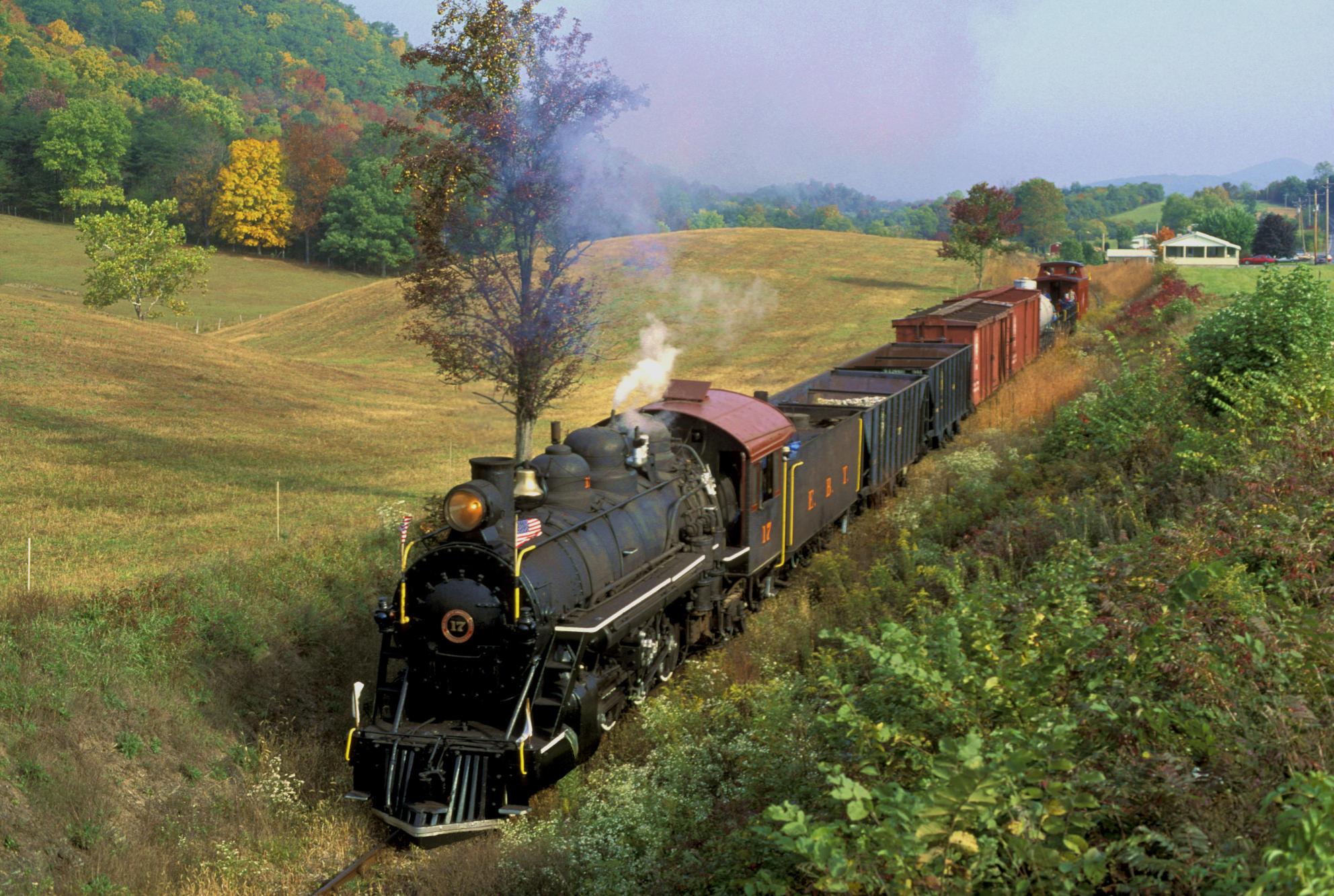 Classic Trains Wallpaper Black Steam Train
