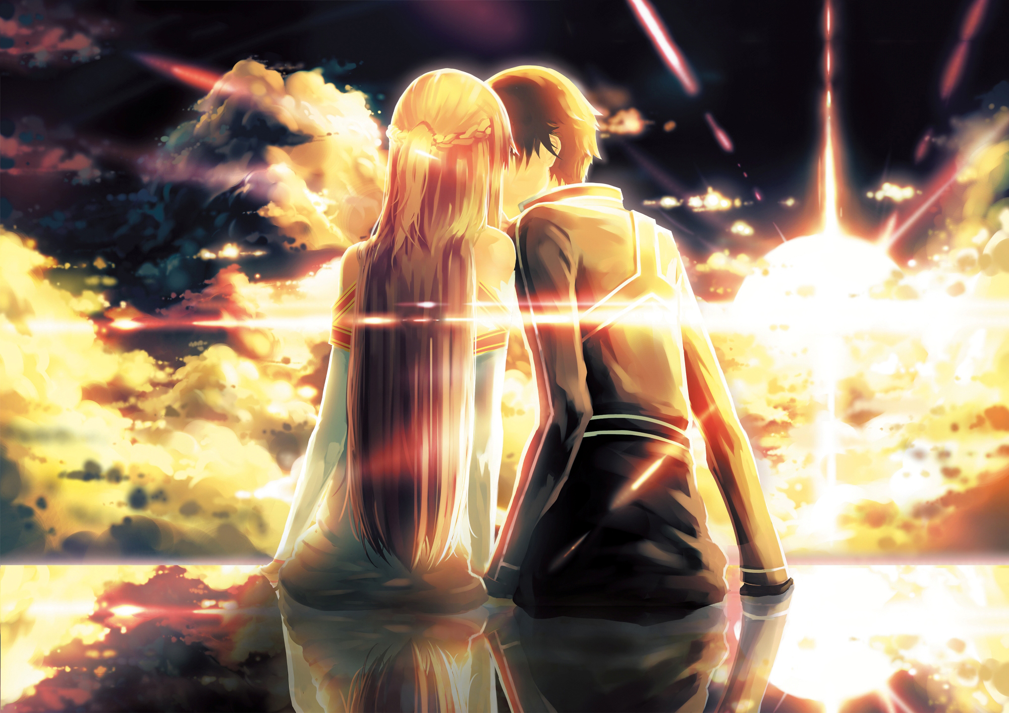 Kirito And Asuna HD Wallpaper Background Image Id