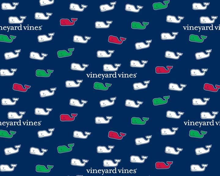 Vineyard Vines Background Christmas Whales Phones