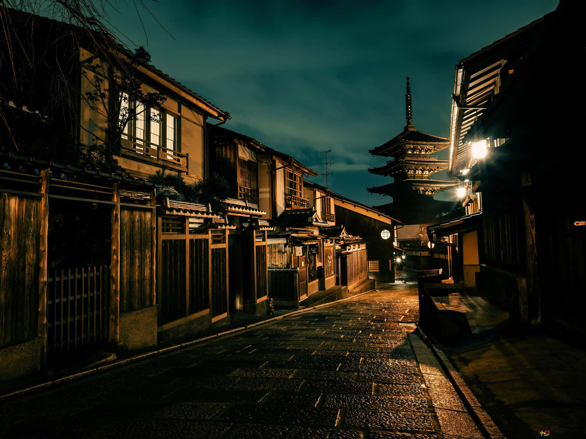 Night Street Wallpaper