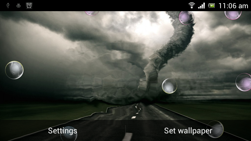 Tornado HD Live Wallpaper Screenshot